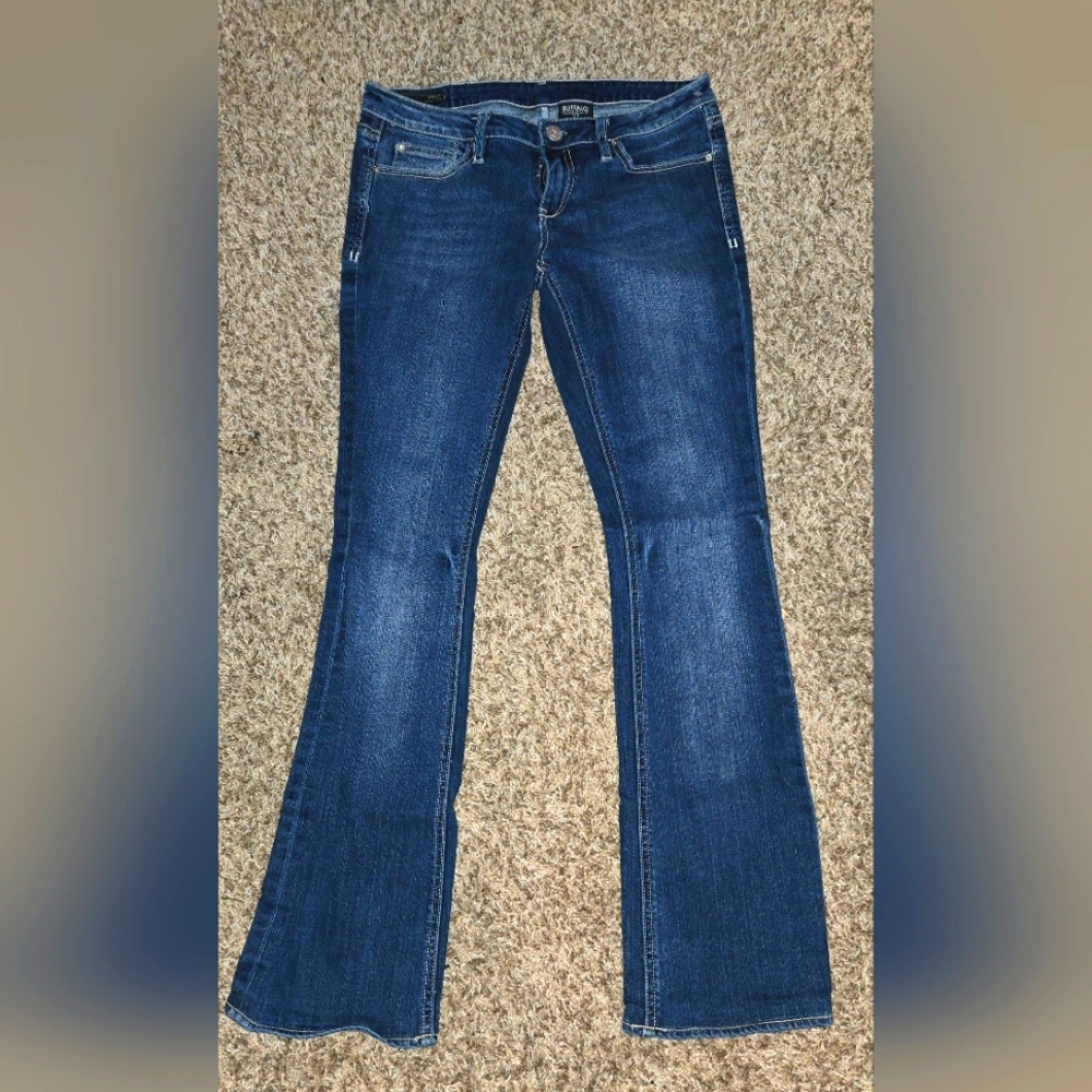 Stretch slim bootxut jeans